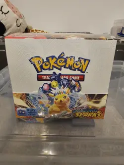 Pokemon - Surging Sparks - Booster Box - 36 Packs - NEW & SEALED - Image 1