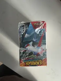 Pokemon - Surging Sparks - Booster Box - 36 Packs - NEW & SEALED ✅ ⚠ Crease ⚠ - Image 2