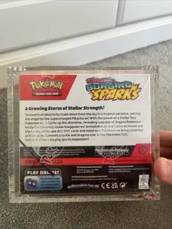 Pokemon TGC Surging Sparks Scarlet Violet Booster Box 36 Packs BRAND NEW SEALED - Image 4