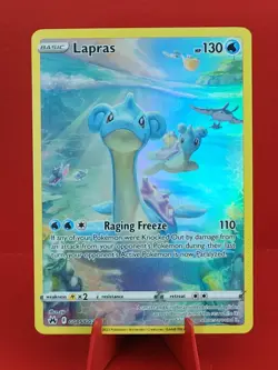 Pokemon TCG Lapras Gg05/Gg70 Crown Zenith: Galarian Gallery - Image 3