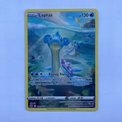 Pokemon TCG Lapras Gg05/Gg70 Crown Zenith: Galarian Gallery NM - Image 1
