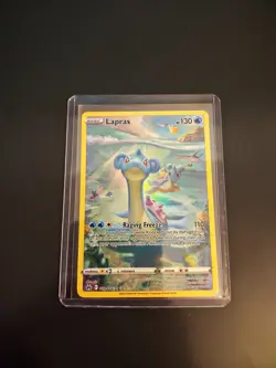 Pokemon TCG Lapras Crown Zenith: Galarian Gallery GG05/GG70 - Image 1