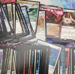 MTG 200 + Unsorted Bulk Magic The Gathering Cards Job Lot Bundle - Image 1