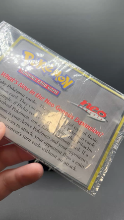 Pokemon Marill Black Star Promo #29 WOTC Sealed Card Neo Genesis 2000 - Image 2