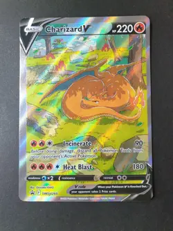 Charizard V SWSH260 Black Star PROMO Ultra-Premium UPC Pokemon Card | NEAR MINT - Image 1