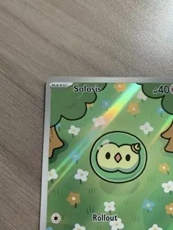 Solosis 118/086 Pokemon Black Bolt Illustration Rare Card English Edition - Image 3
