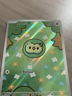 Solosis 118/086 Pokemon Black Bolt Illustration Rare Card English Edition - Image 5