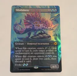 Magic: The Gathering Wistfulness Creature ECL 0296 BORDERLESS FOIL - Image 1