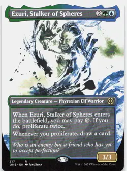 Ezuri, Stalker of Spheres (Showcase) *Regular* ONE 317 NM - Image 1