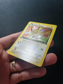 Pokemon - Team Rocket 1st Edition WOTC - Dark Raichu 83/82 Holo Rare - NM - Image 4