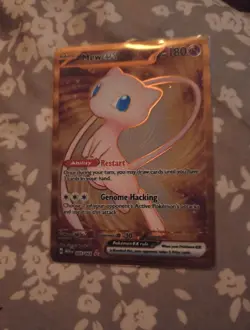 Pokemon Gold Metal Promo Mew EX TCG Card 205/165. As Seen In Photo. - Image 2