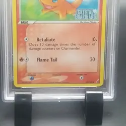 2006 Pokemon Ex Crystal Guardians Reverse Holo Charmander 48/100 - PSA 8 NM-MT - Image 3
