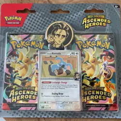 Brand New and Sealed Pokemon Ascended Heroes Larry’s Komala 2 Pack Blister - Image 1