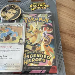 Brand New and Sealed Pokemon Ascended Heroes Larry’s Komala 2 Pack Blister - Image 4