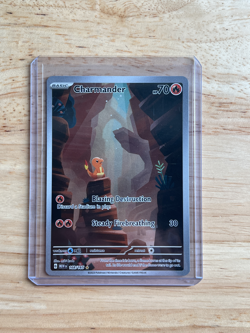 2023 Pokemon Mew En-151 168 Charmander Illustration Rare - Image 1