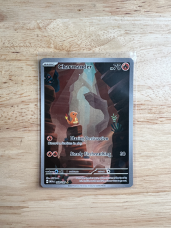 2023 Pokemon Mew En-151 168 Charmander Illustration Rare - Image 3