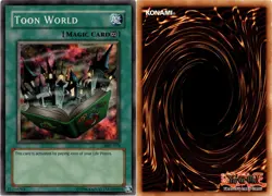 MRL-076 Yugioh, Toon World Super Rare - Image 1