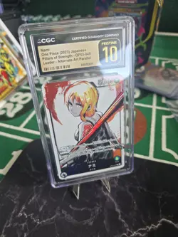 One Piece Nami Pillars of Strength OP03-040 Alt Parallel Japanese CGC 10 - Image 2