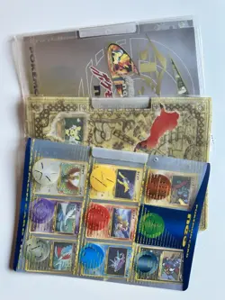 Pokemon Card Japanese Neo Genesis Premium File 1 2 3 Folder Set Vintage UNSEALED - Image 1