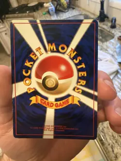 1996 POKEMON BASE SET JAPANESE #65 ALAKAZAM -HOLO Near Mint+ - Image 3