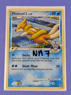 Floatzel GL - 4/111 - Holo Rare Rising Rivals - Pokemon Card - NM - Image 3