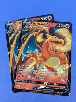 Charizard V - 017/172 - Rare Holo V Brilliant Stars - Pokemon Card - NM - Image 4