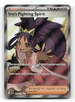 Iris's Fighting Spirit 180/159 - Journey Together - Pokemon Card NM/M - Image 1