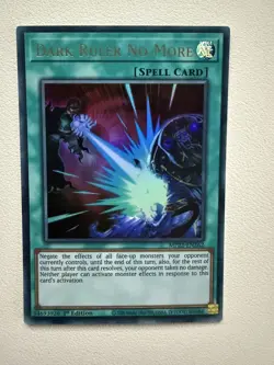 Dark Ruler No More MP22-EN262 Ultra Rare 1st Edition YuGiOh Card NM - Image 1
