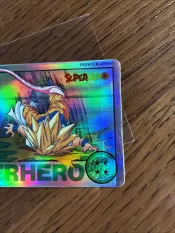 Dragon Ball Z Super Hero Card Prism Gotenks SSJ vs Majin Boo Power 60000 - Image 3