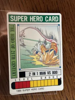 Dragon Ball Z Super Hero Card Prism Gotenks SSJ vs Majin Boo Power 60000 - Image 4