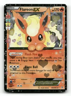 Flareon EX RC6/RC32 - Generations - Pokemon Card MP - Image 1