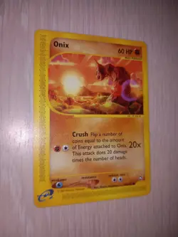 Carte Pokemon Onix 98/147 Vintage Card No Holo Aquapolis AQ - Image 3