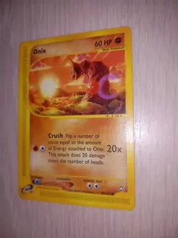 Carte Pokemon Onix 98/147 Vintage Card No Holo Aquapolis AQ - Image 4