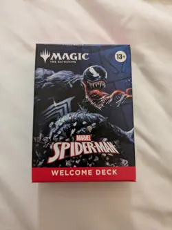 Magic the Gathering - MTG - Spiderman Welcome Deck (Black) Venom cover Sealed - Image 2