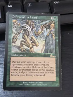 MTG Magic the Gathering - Urza's Legacy Defense of the Heart - Lp - Image 1
