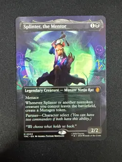 Splinter, the Mentor (BORDERLESS) - TMNT (Magic) NM - Image 1