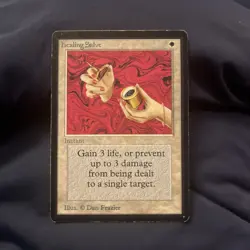 Healing Salve (Beta) LP MTG - Image 1