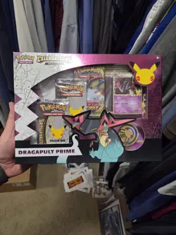 Pokemon 25th Celebrations Dragapult Prime Collection Box New Sealed 820650809385 - Image 1