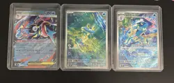 Greninja Ex Evolution Line Lot Japanese Froakie Frogadier AR Pokemon Cards NM US - Image 1