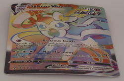 Pokemon TCG Sylveon VMAX Rainbow Secret Rare Card 2021 Evolving Skies 211/203 - Image 2