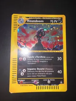 Carta Pokemon Houndoom H11/H32 Set Aquapolis Holo Ita Condizione NEARMINT - Image 2