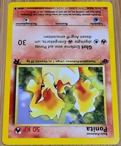 Ponita # 64/82 1.Edition Common Team Rocket Pokemon 2000 DE Near Mint Vintage - Image 2