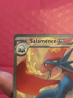 Pokemon Card Salamence EX 187/159 Journey Together Special Illustration Rare NM - Image 3