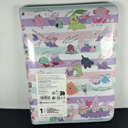 We're Goomy Zip Binder Sealed New Pokemon Center Exclusive 9 Pocket 360 Cards - Image 1