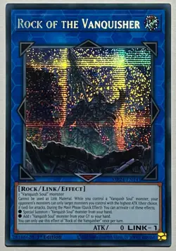 Rock Of The Vanquished MP24-EN141 (NM) Prismatic Secret Rare 1st Edition TCG - Image 1