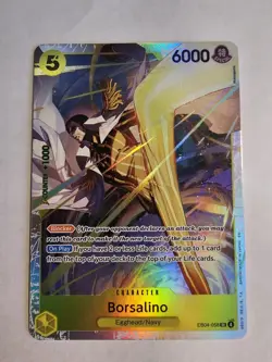 One Piece TCG English EB04-058 Borsalino SR Foil Near Mint - Image 1