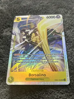 ONE PIECE TCG Borsalino Eb04-058 SR Holo Adventure On Kami’s Island - Image 2