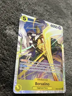 ONE PIECE TCG Borsalino Eb04-058 SR Holo Adventure On Kami’s Island - Image 4
