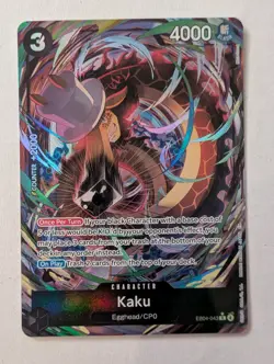 One Piece TCG Kaku (Alternate Art) EB04-043 NM Foil - Image 1