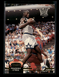 1992-93 Topps Stadium Club Shaquille O'Neal 92 Draft Pick Rookie Card #247 - Image 1